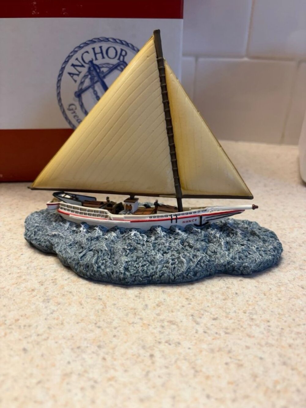 Vintage 1997 Anchor Bay Skipjack The Nancy AB104S - Picture 2 of 7